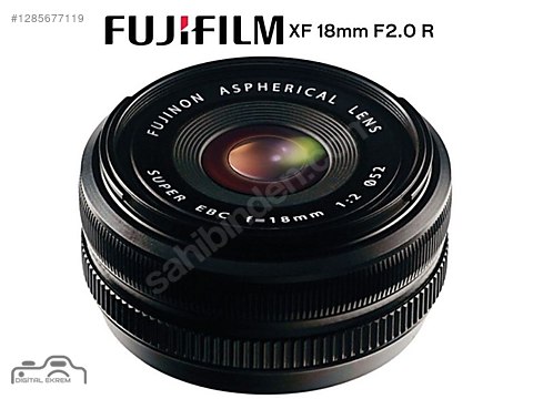 FUJIFILM Fujinon 18mm f/2 レンズ Lensler / FUJİNON (FUJİFİLM) 18 MM F2 LENS sahibinden.comda