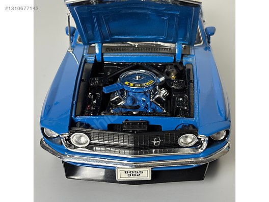 Ford Mustang Boss 302 1969 1:18 Ölçek on sahibinden.com - 1310677143