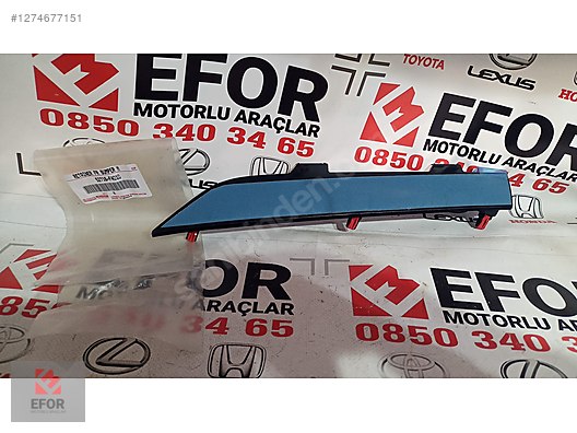 TOYOTA CHR SIFIR ORJ SOL ÖN TAMPON KAPAK 23-25 OEM:52716-F4010
