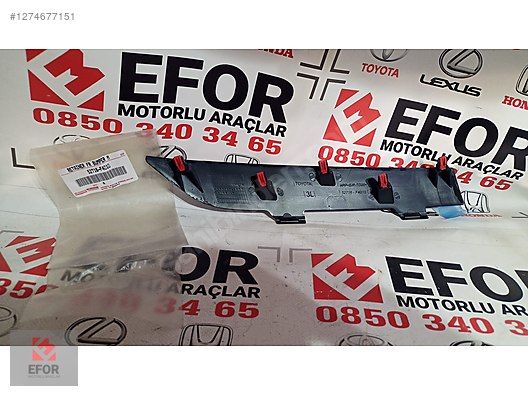 TOYOTA CHR SIFIR ORJ SOL ÖN TAMPON KAPAK 23-25 OEM:52716-F4010