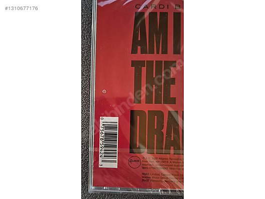 Cardi B - Am I Drama? Jewelcase CD Album Sifir Ambalajinda - Müzik