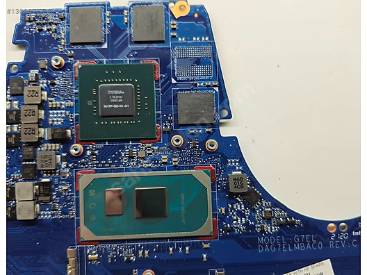 HP Pavilion 15-CS DAG7ELMBAC0 G7EL İ7-1065G7 GTX1050 anakart
