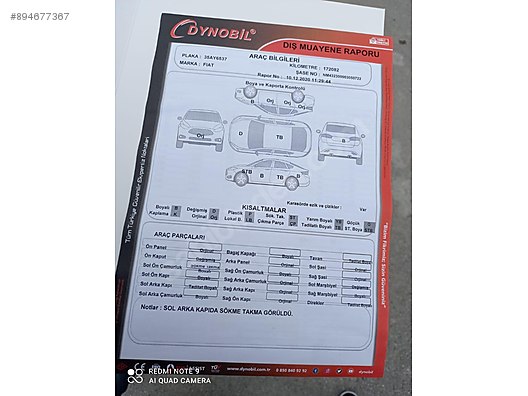 Fiat Linea 1 3 Multijet Active Orjinal Km Sahibinden Comda 894677367