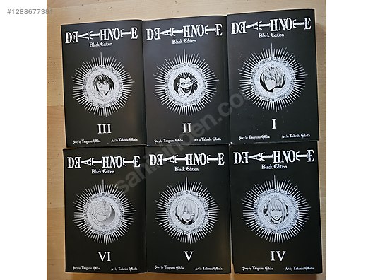 Death Note Black Edition Full Set sahibinden.comda - 1288677381