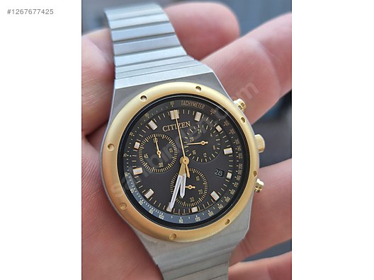 老者 Citizen / Sıfır Orjinal Citizen Eco-Drive Kronograf sahibinden