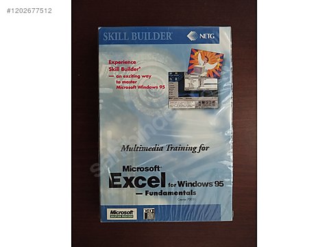 Microsoft Excel for Windows 95 sahibinden.comda - 1202677512