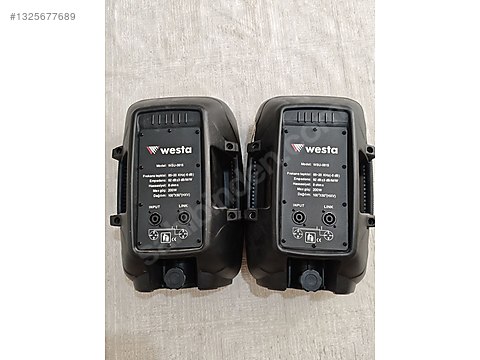 WEST グッズ Westa wsu0815 ses sistemi 200wat hoparlör - İkinci El Westa Set