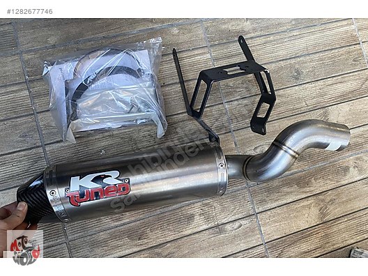 Exhaust / KAWASAKİ ZX-6R NİNJA 636 2007-2008 KR TUNED TÜP EGZOZ on