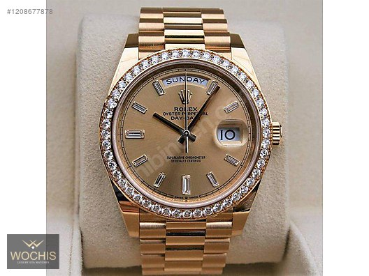 Rolex watch diamond bezel deals
