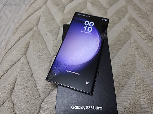 256 GB Siyah Samsung Galaxy S23 Ultra Cep Telefonu - 1315678081