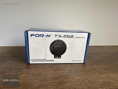 Hoparlör / Tweeter / For-x Tweeter 5cm 100W 2 Adet For-X TX-262