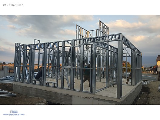 İkinci El ve Sıfır Alışveriş / Bahçe & Yapı Market / Prefabrik Yapılar / Çelik Ev