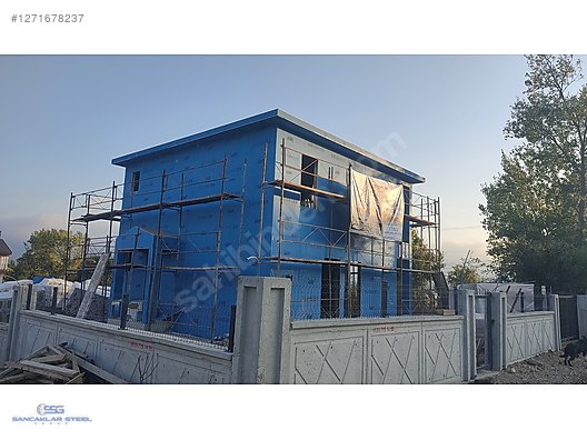 İkinci El ve Sıfır Alışveriş / Bahçe & Yapı Market / Prefabrik Yapılar / Çelik Ev