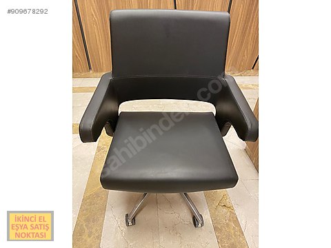 oturma grubu sandalye doner tekerlekli deri kolcakli sandalye sahibinden comda 909678292