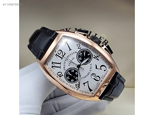 Franck Muller FRANC MULLER CASABLANCA GOLD WH TE BLACK