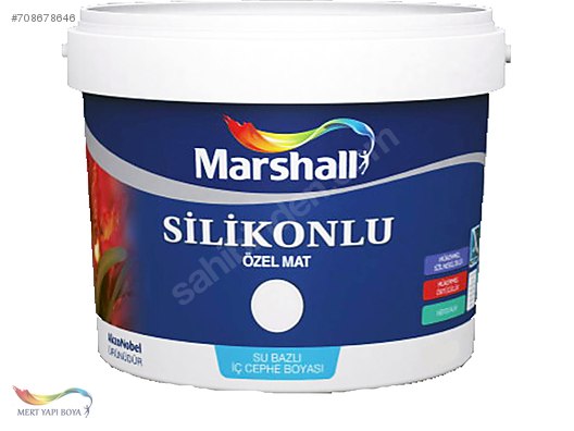 Marshall Silikonlu Ozel Mat 15 Lt Cakil Tasi At