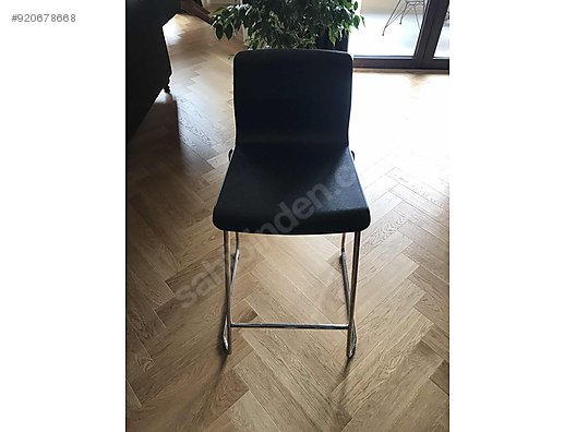 ikea glenn bar taburesi siyah 2 adet at sahibinden com 920678668