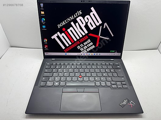 Lenovo / THİNKPAD X1 CARBON İ5 11. NESİL 16 GB RAM 256 M2SSD