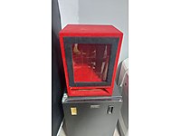 camlı görsel dolap