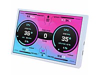 VSDisplay 8 inch kasa içi ekran (beyaz) Hyte Y70 arkasına uyumlu #1241679009