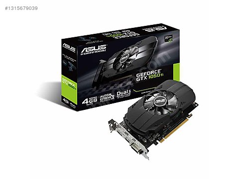 GTX1050 Tİ Asus Phoenix 4GB sahibinden.comda - 1315679039