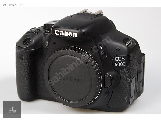 kinci El Canon EOS 600D Rebel T3i DSLR Dijital Foto raf Makinesi Fiyatlar 1219679237