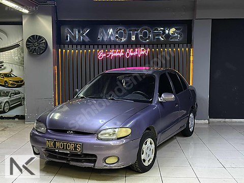 NK MOTORS'DAN 1998 HUNDAİ ACCENT BENZİN LPG
