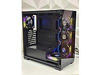 SIFIR// Gameline Elite 5x RGB Fanlı Kumandalı Kasa Siyah #1282679742