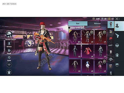 pubg mobile orta duzey hesap pubg sahibinden com da 918679898