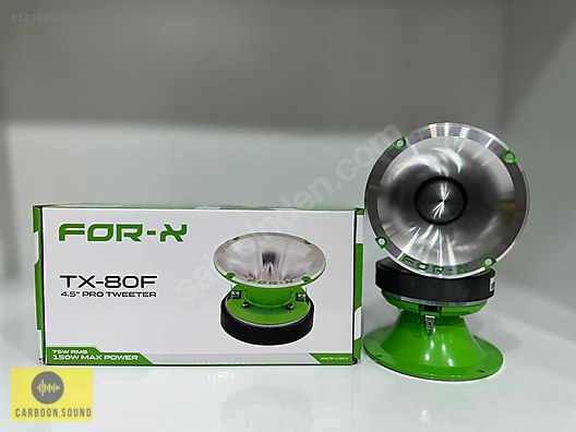 Hoparlör / Tweeter / For-X TX-80F 13CM DOM TWEETER PROFESYONEL