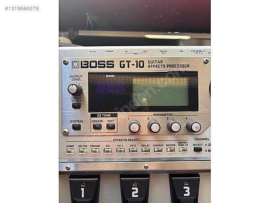 Boss gt-10 - Prosesör ve Diğer Enstrüman Yan Ekipmanları