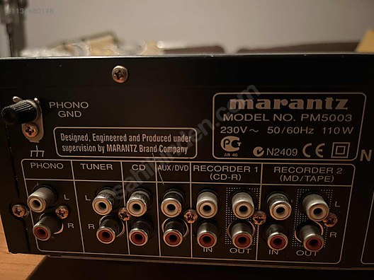 Çok temiz Marantz PM5003 Stereo anfi - Marantz Entegre