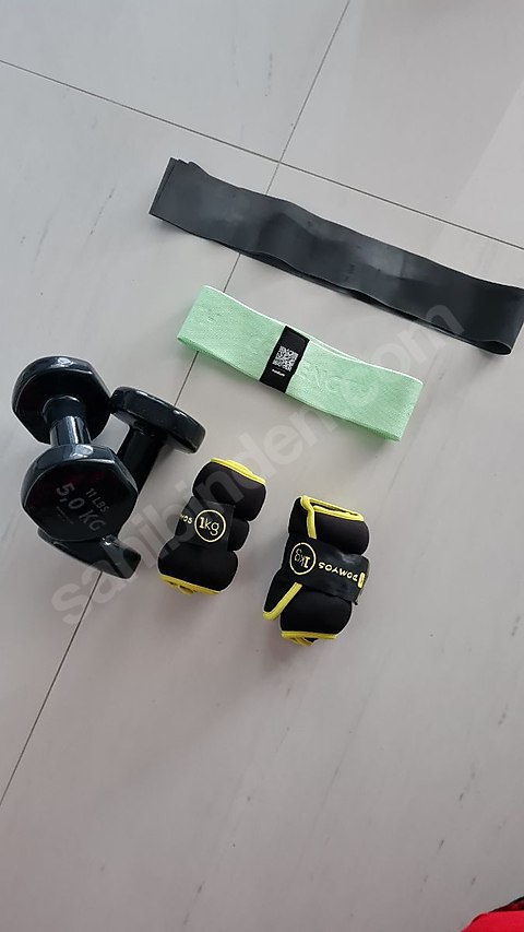 Decathlon Ağırlık ,Direnç Seti ve Bilek Ağırlığı