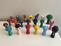 Sprunki 3D Baskı & El Boyama Figürler