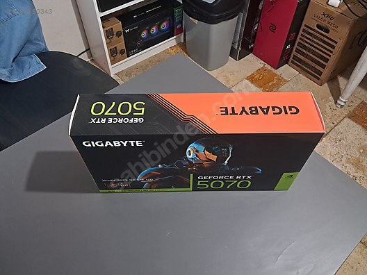 GIGABYTE RTX 5070 DDR7 12GB 192-BIT EKRAN KARTI SIFIR - Gigabyte Ekran Kartı İlanları sahibinden.com'da