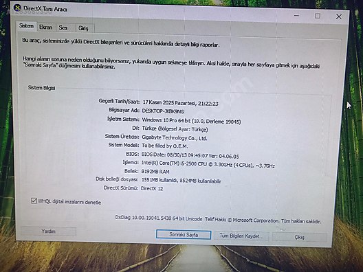 İkinci El ve Sıfır Alışveriş / Bilgisayar / Masaüstü / Modeller / Toplama