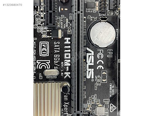 ASUS H110M-K+i7 7700 3.60 GHZ+8 GB DDR4 RAM on sahibinden.com