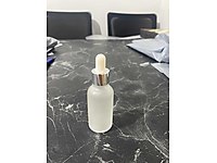 30 ml cam şişe buzlu cam damlalıklı