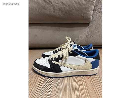 Orijinal Travis Scott Air Jordan Fragment Ayakkabı - Erkek Spor