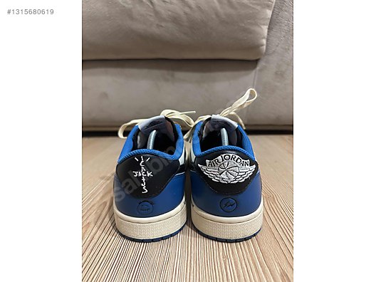 Orijinal Travis Scott Air Jordan Fragment Ayakkabı - Erkek Spor