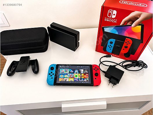 256 gb hfz ÇİPLİ FUL GÜNCEL OYUNLU OLED NiNDENDO SWİTCH sahibinden