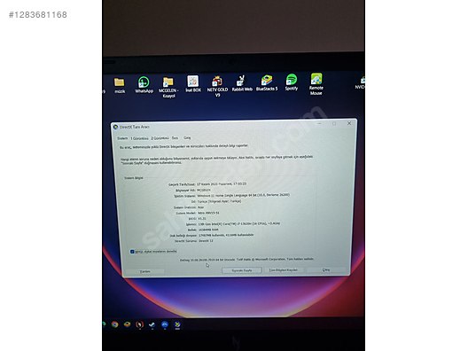 Intel Core i7 Acer Oyuncu Laptop