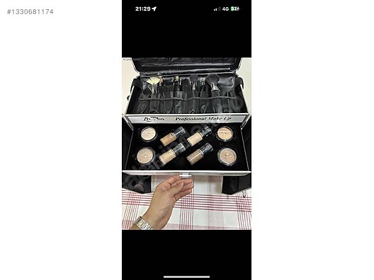 化粧品セット 3 PORSELEN MAKYAJ SETİ ZFC PLUS on sahibinden.com - 1330681174