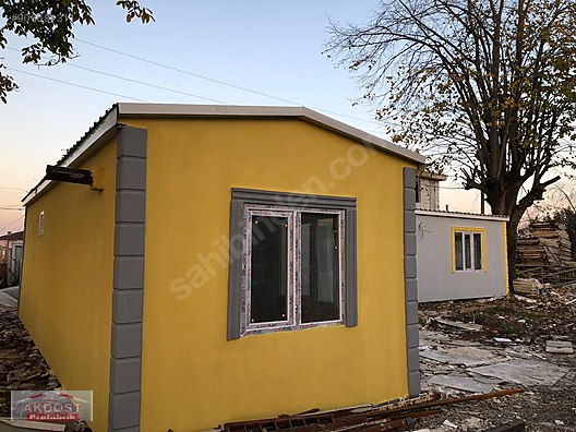 TAŞINIR MOBİL GAZ BETON ÇELİK KONSTRÜKSİYON EVLER BURDA HOBİ EVİ