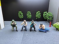1/18 4 Adet Fotoğrafçı Seti