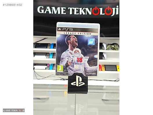 PS3 ORGINAL KUTULU KİTAPÇIKLI FİFA 18 OYUN ÜÇYOL GAMETEKNOLOJİ