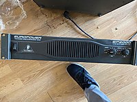 Behringer Europower EP2000 2000 Watt ATR Stereo Power Amfi