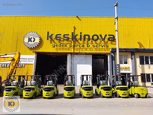 KESKİNOVA dan 2024 CLARK 5 TON AKÜLÜ FORKLİFT TRP ASANSÖR