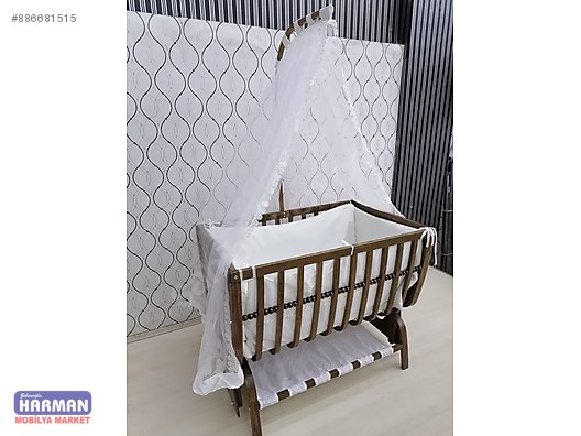 Besik Karyola Harman Ahsap Bebek Besik 100 Dogal Agac Naturel Sahibinden Comda 886681515