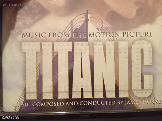 Orijinal 3'lü Müzik CD Seti: Titanic OST, Celine Dion & Vivaldi